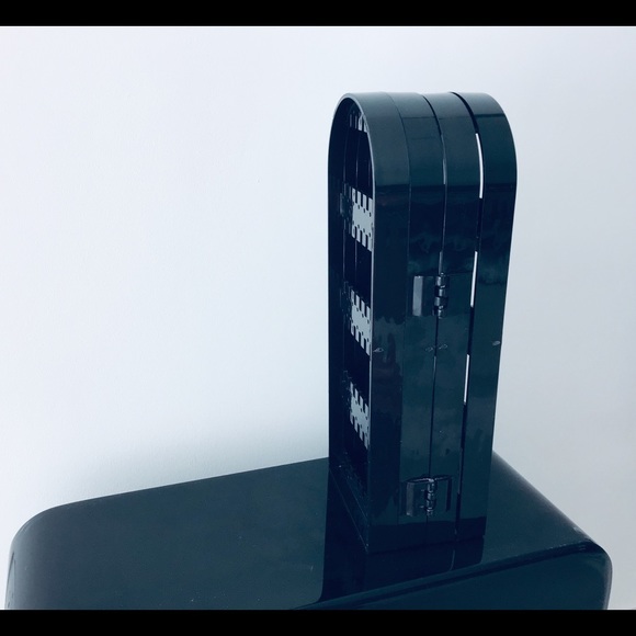 Black Jewelry Organizer Earrings bracelet necklace - Picture 3 of 6